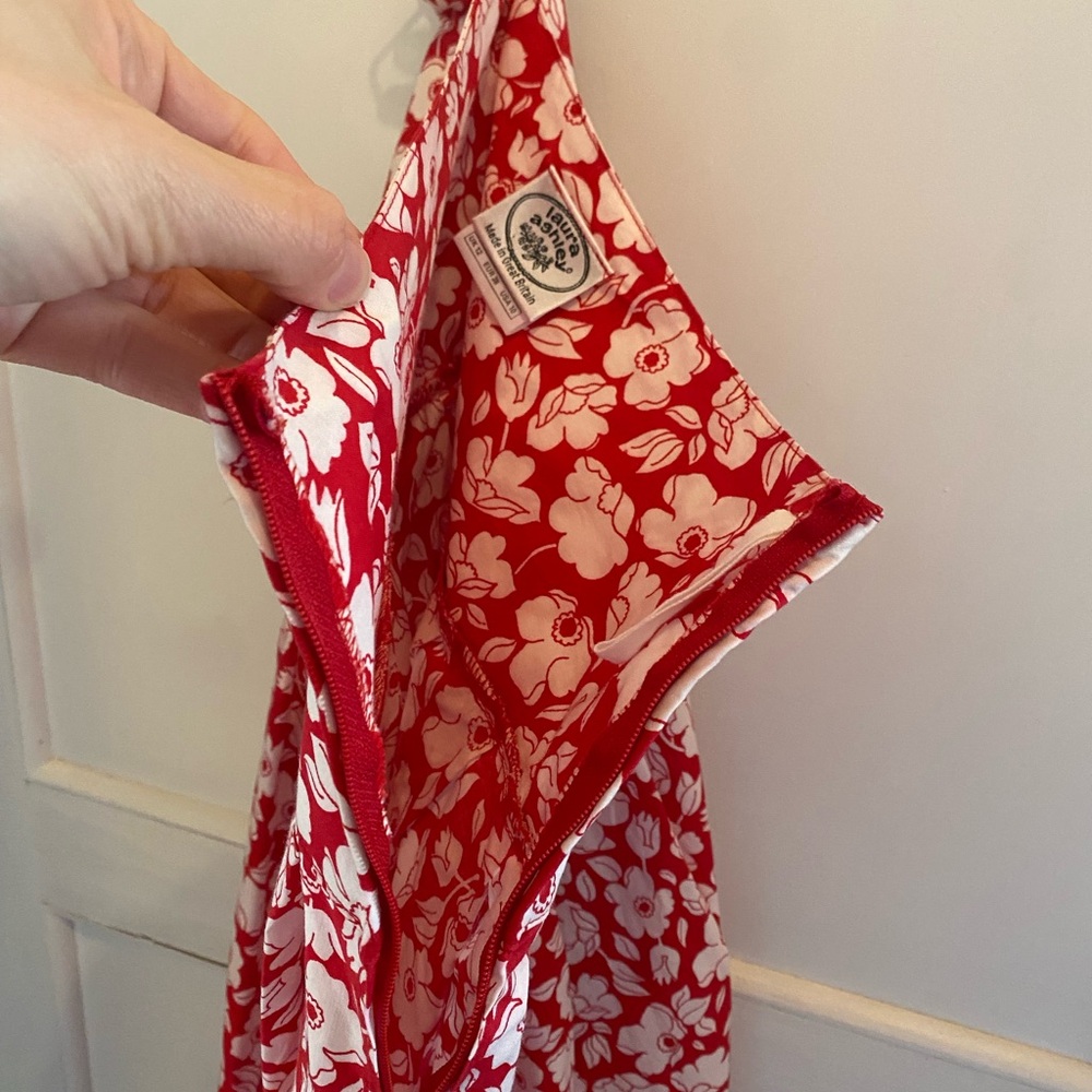 Beautiful Vintage Floral Laura Ashley Midi Skirt - Picture 4 of 7
